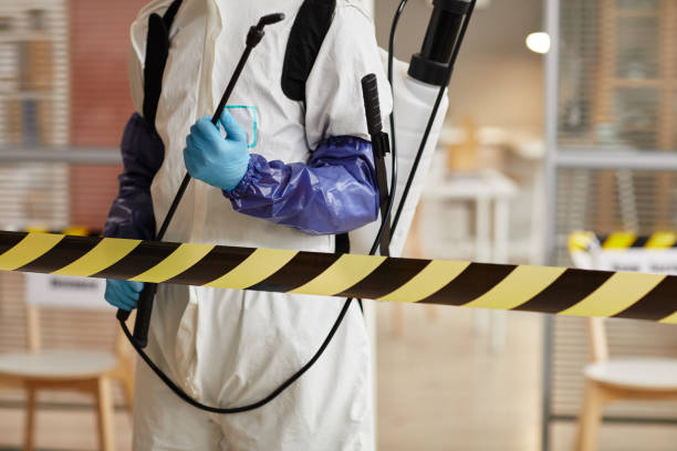 Professional Trauma Scene Cleanup technician working in Reading, MI